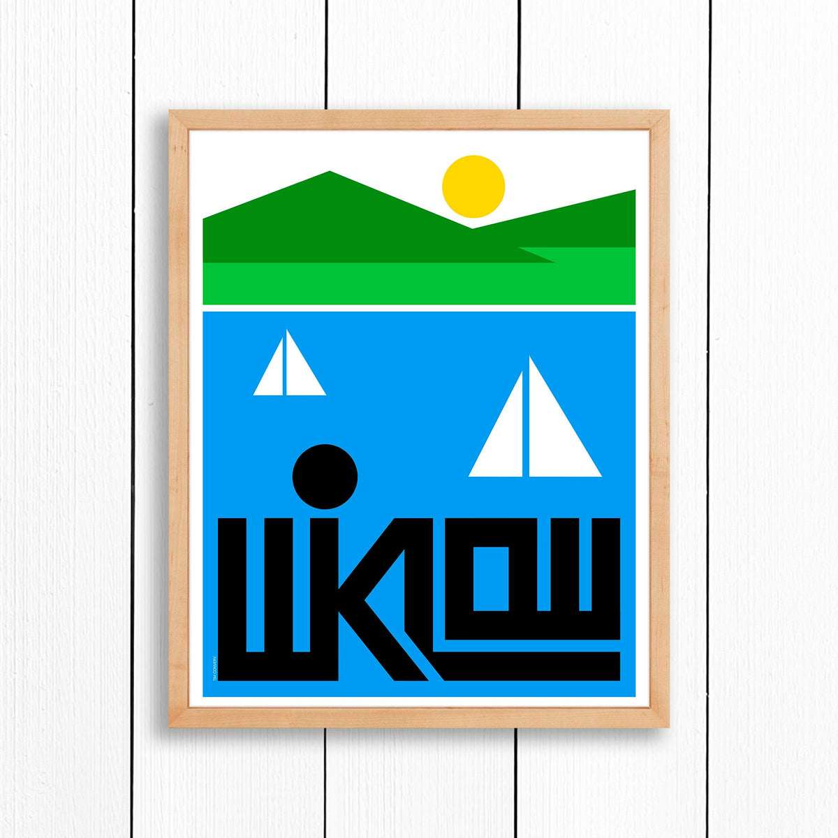 WICKLOW / PRINT COLOR / 16X20 / NATURAL Artwork