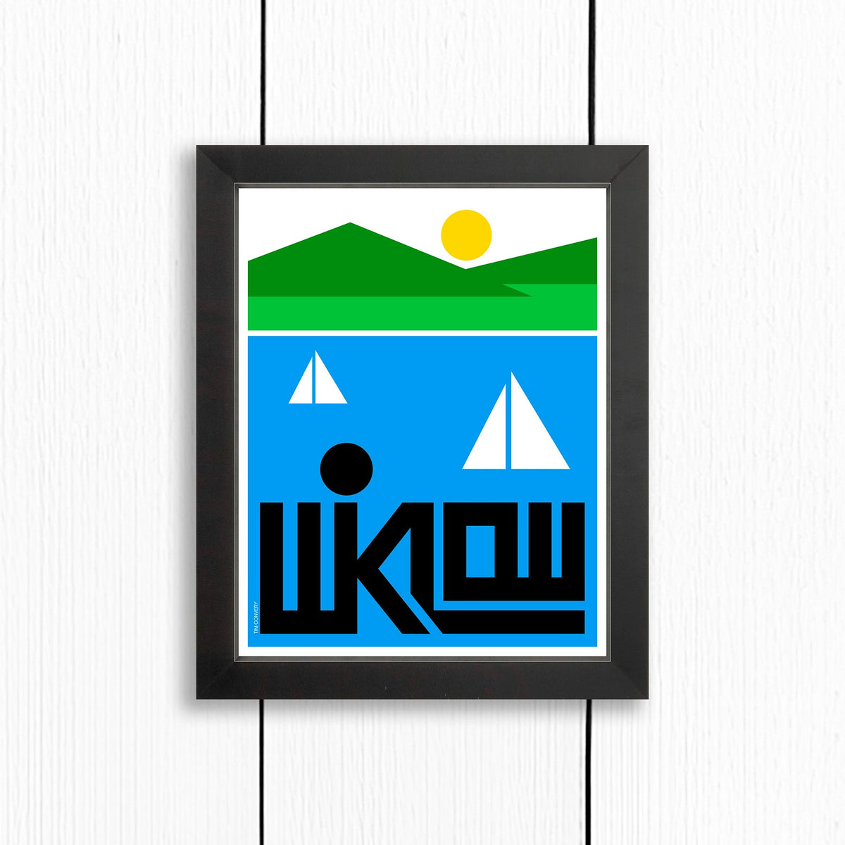 WICKLOW / PRINT COLOR / 8X10 / BLACK Artwork