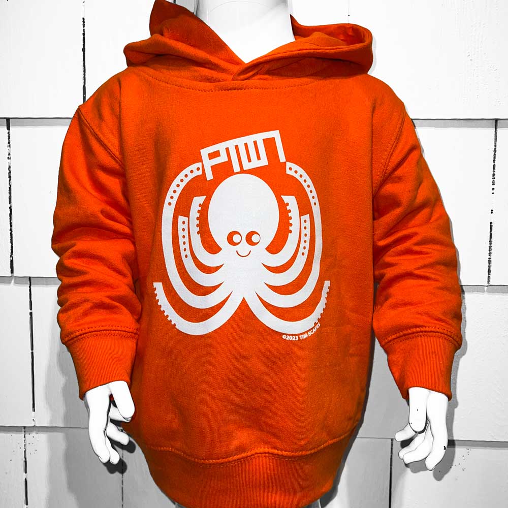 Ptown / Squiggles Kids Hdp Orange Kids Apparel