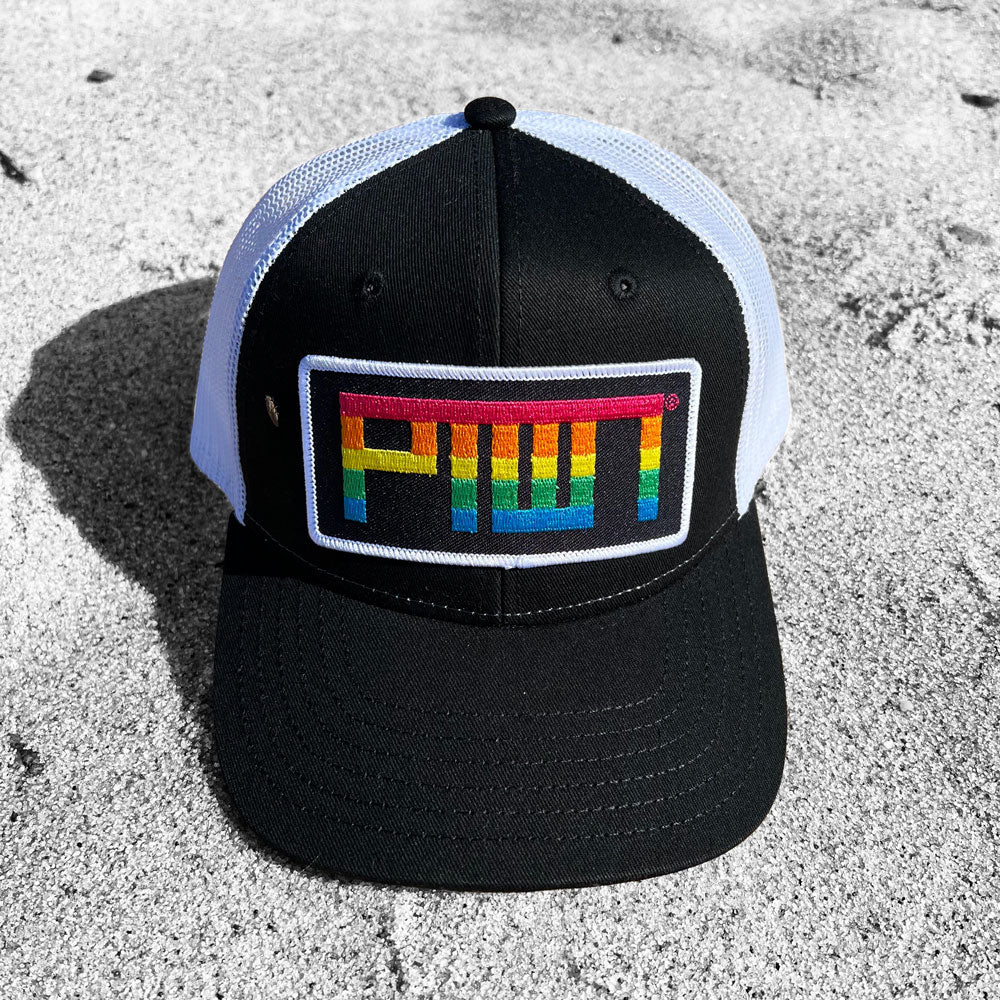 PTOWN / RAINBOW / TRUCKER HAT / BLK / KIDS - Hats