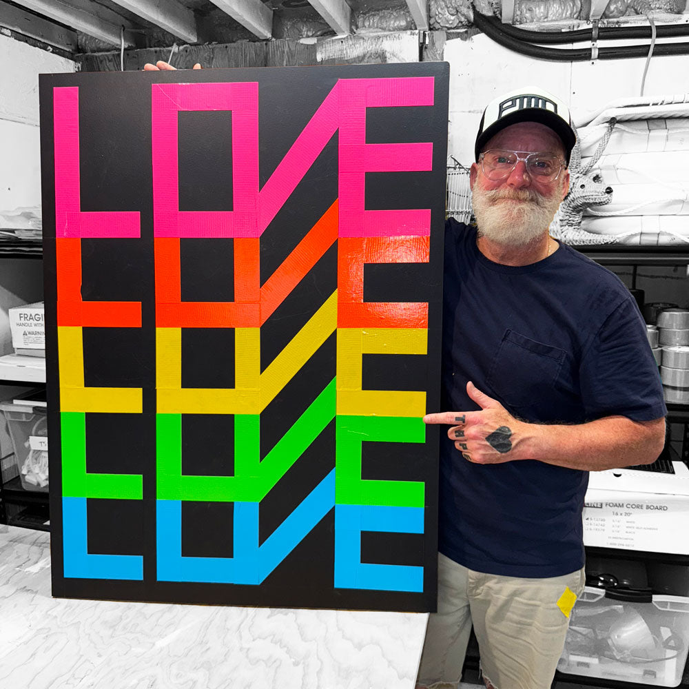 LOVE / ORIGINAL / 30X40