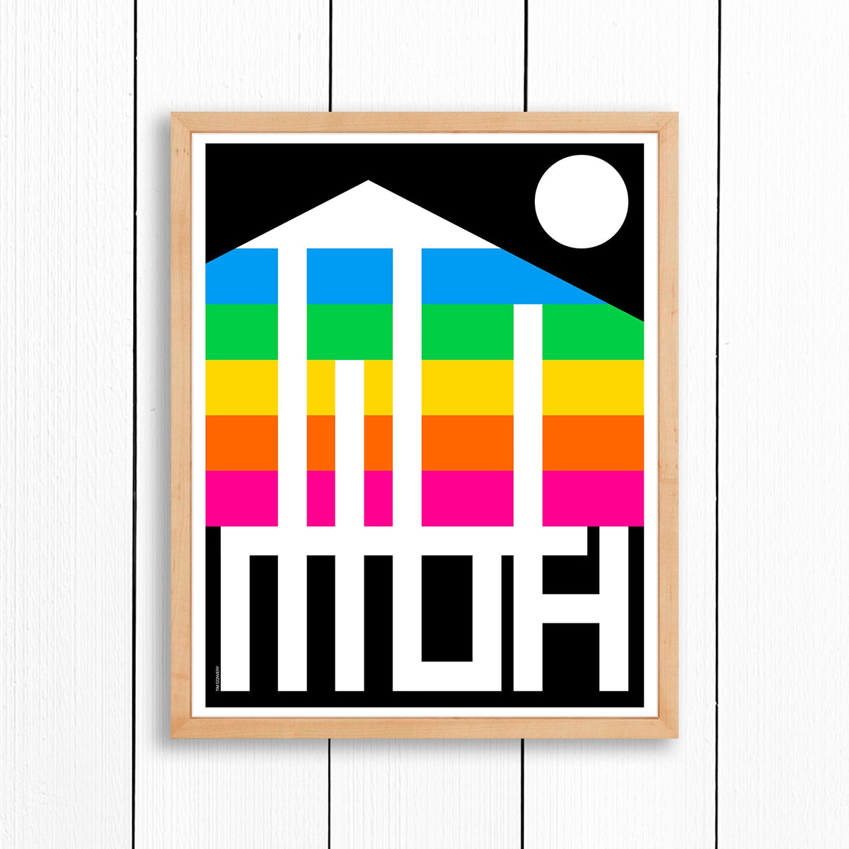 Mammouth / Print Color 16X20 Natural Artwork