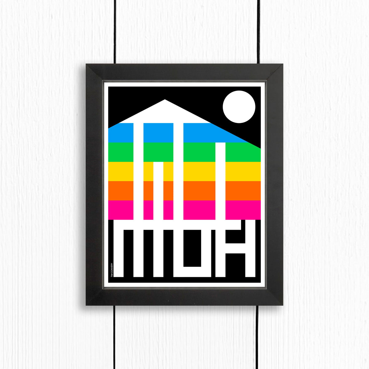 Mammouth / Print Color 8X10 Black Artwork