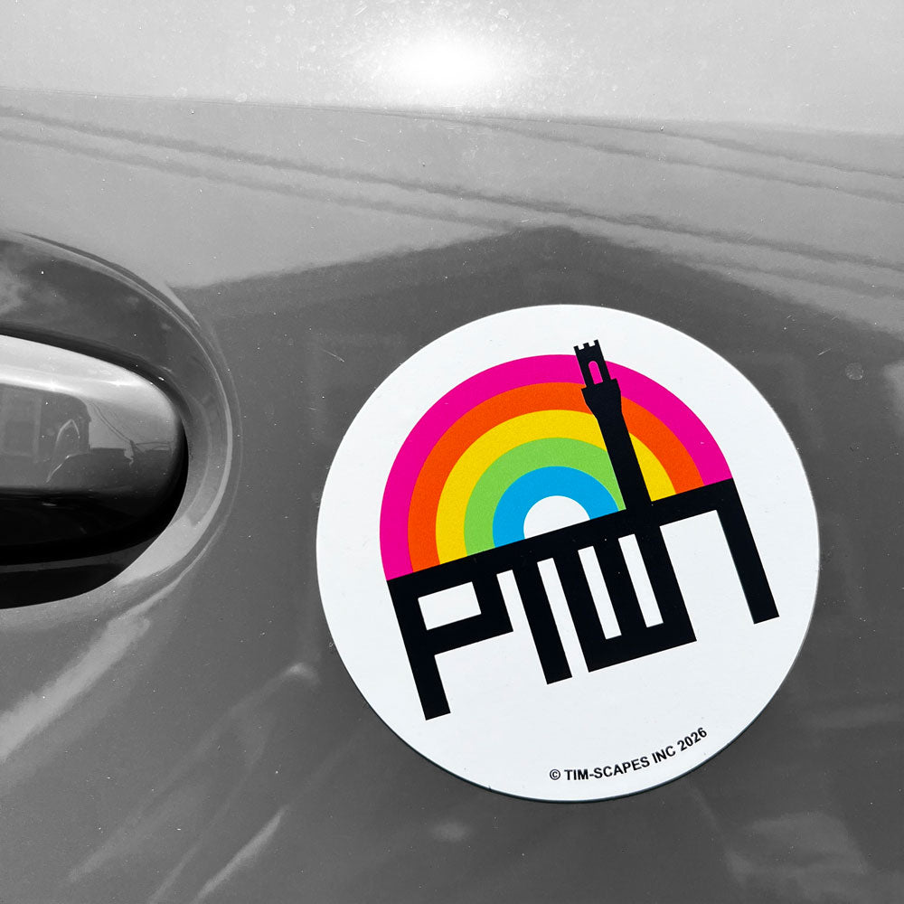 PTOWN / RAINBOW / VINYL MAGNET - Magnet
