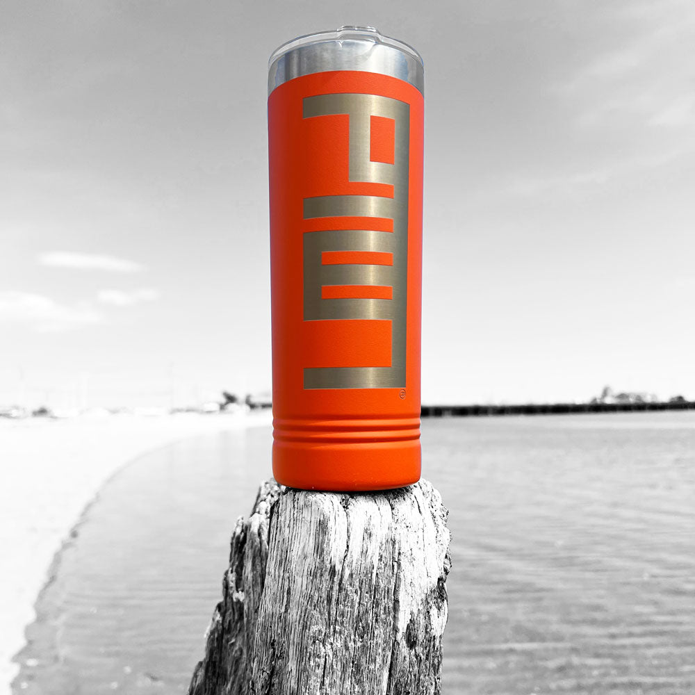 TRAVEL MUG / PTOWN / STAINLESS ORANGE 22OZ - Home Accessories