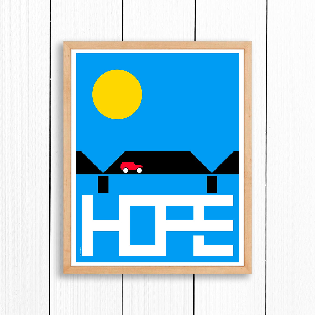 NEW HOPE / PRINT COLOR / 16X20 / NATURAL Artwork