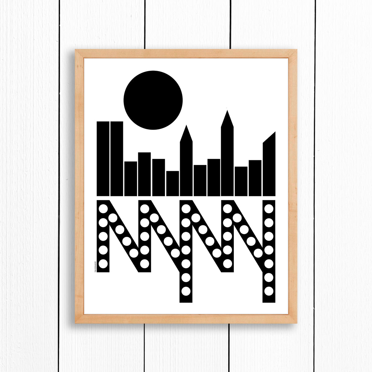 NYC / SKYLINE / PRINT