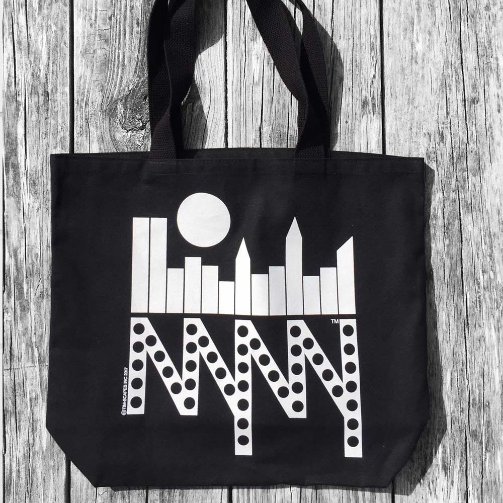 TOTE / NY SKYLINE / BLK Tote