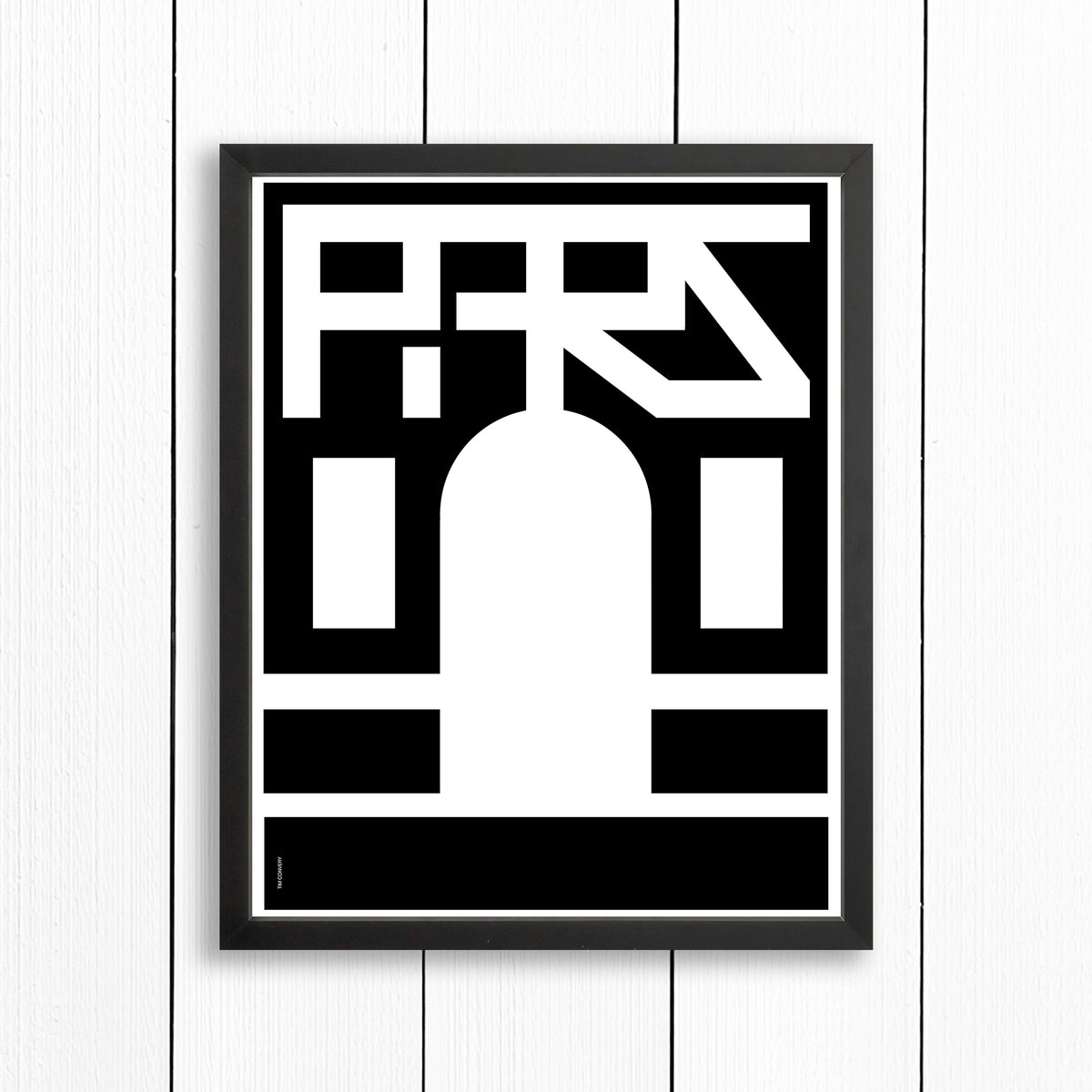 PARIS / ARC DE TRIOMPHE / PRINT