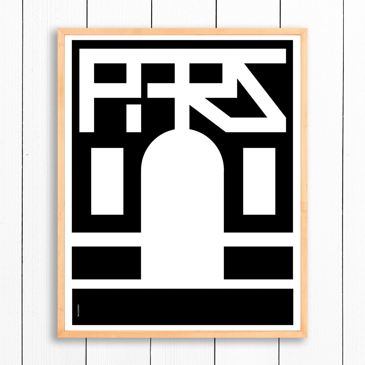 PARIS / ARC DE TRIOMPHE / PRINT