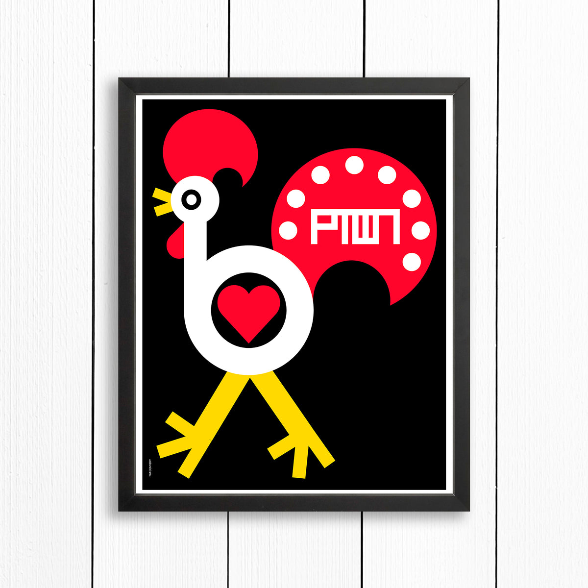 PTOWN / ROOSTER / PRINT