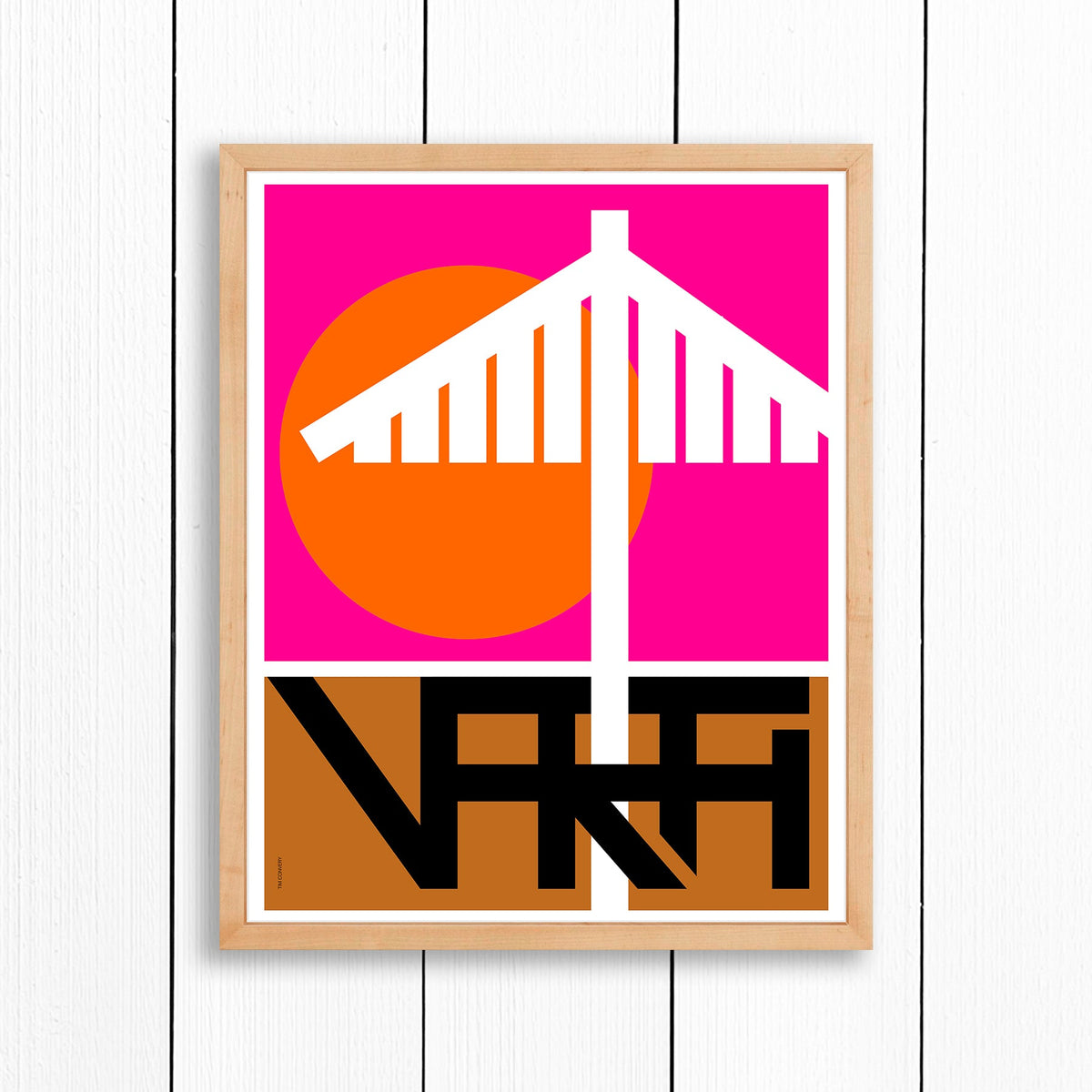 Puerto Vallarta / Print Color 16X20 Natural Artwork