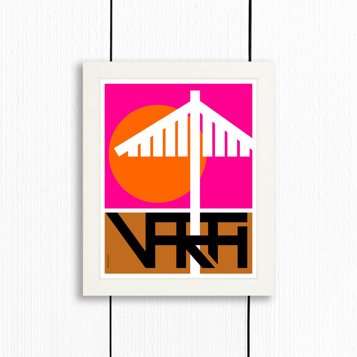 Puerto Vallarta / Print Color 8X10 White Artwork