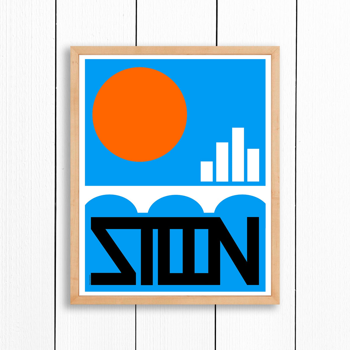 SASKATOON SK / PRINT COLOR / 16X20 / NATURAL Artwork