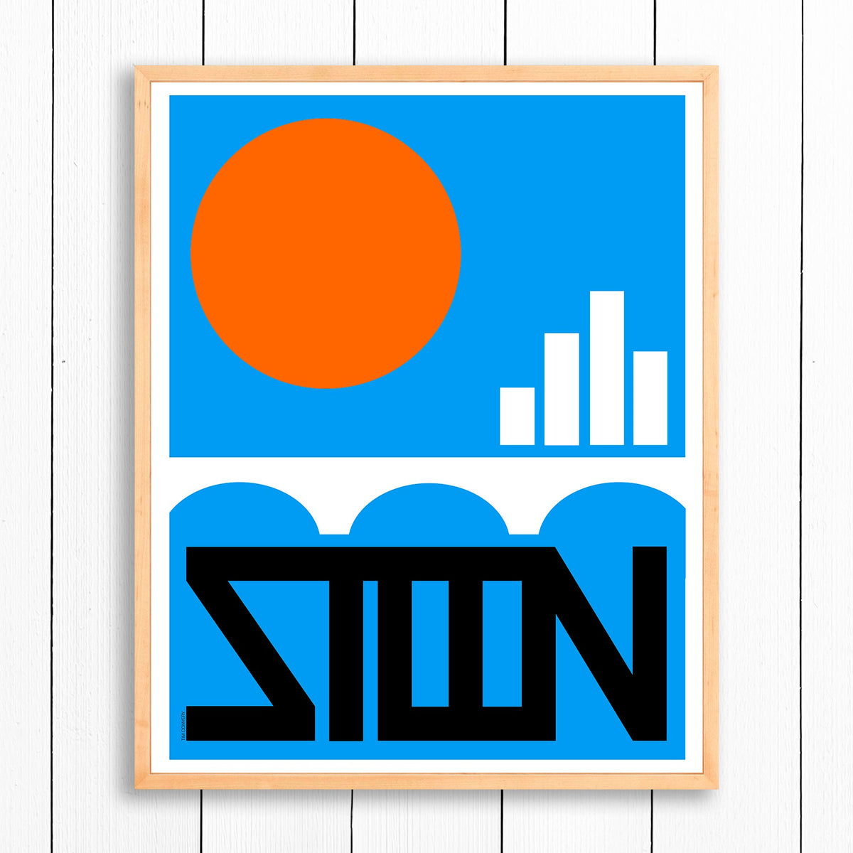 SASKATOON SK / PRINT COLOR / 24X30 / NATURAL Artwork