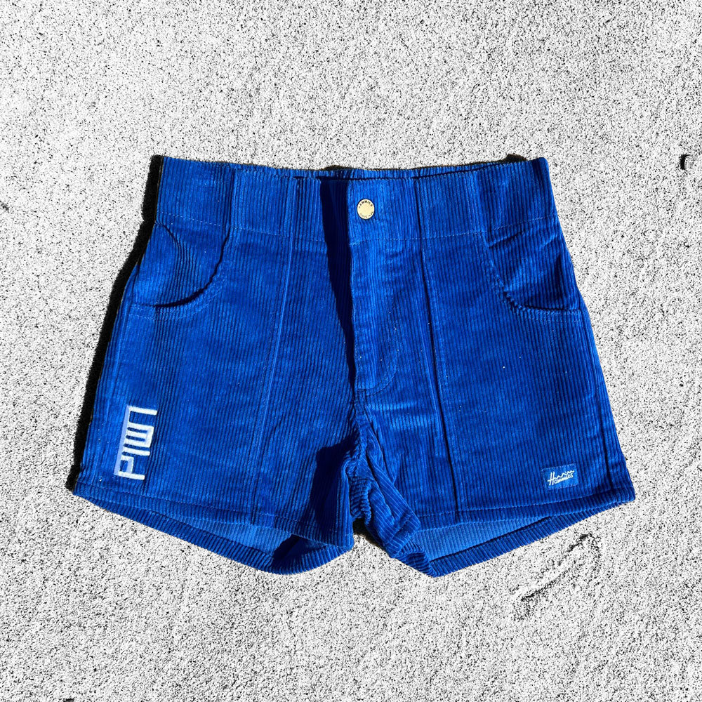 Ptown / Corduroy Short Blue 28 Shorts
