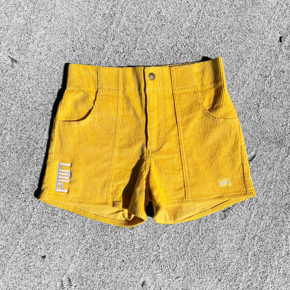 Ptown / Corduroy Short Yellow 28 Shorts