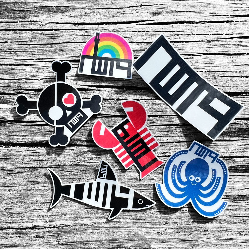 PTOWN / SET OF 6 / TATTOOS - Temporary Tattoos