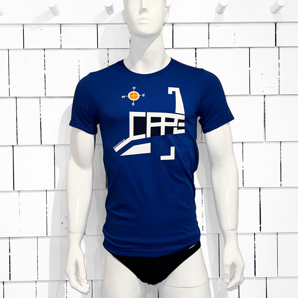 CAPE COD / TEE / TRUE ROYAL - T-Shirt