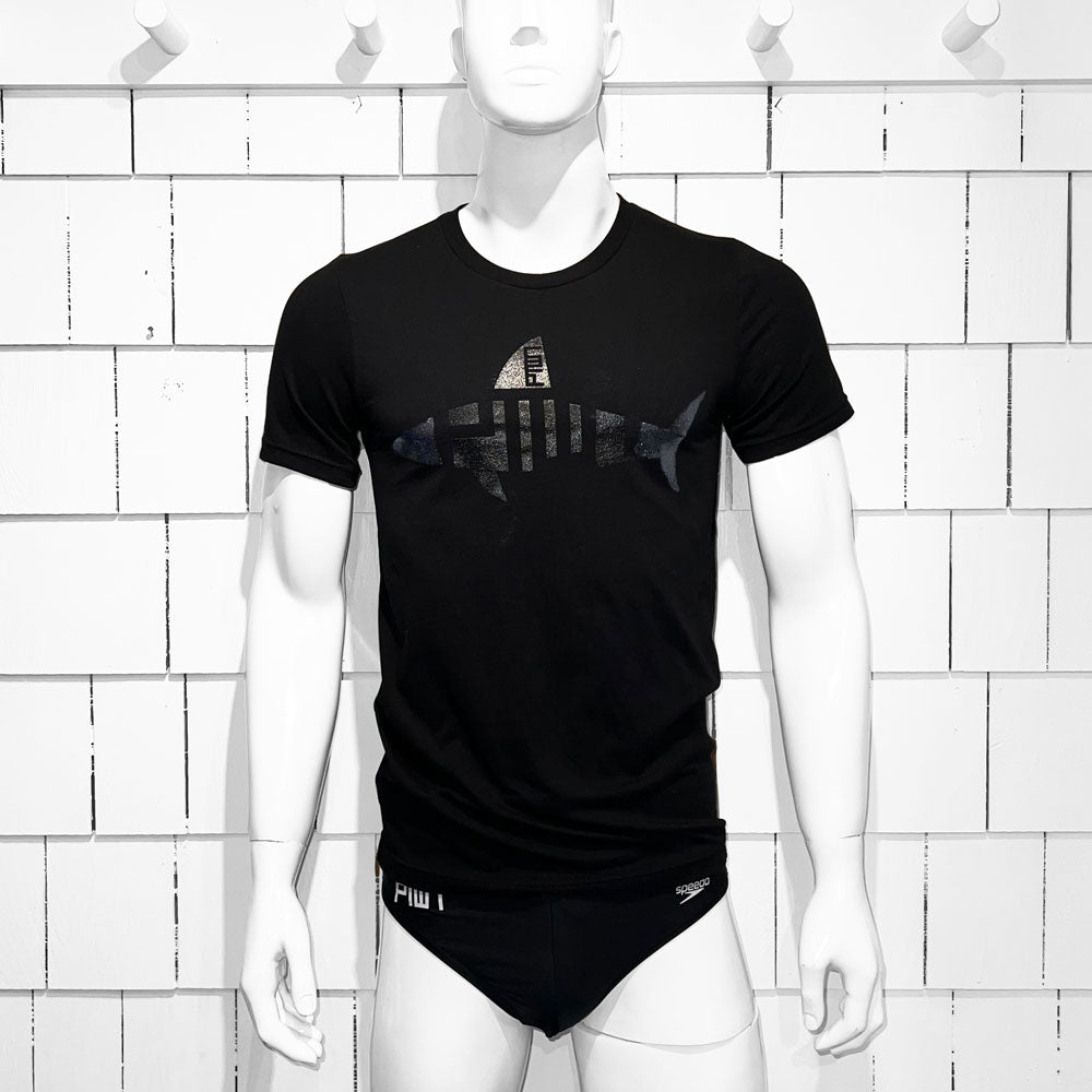 PTOWN / SHARK / TEE / BLACK T-Shirt