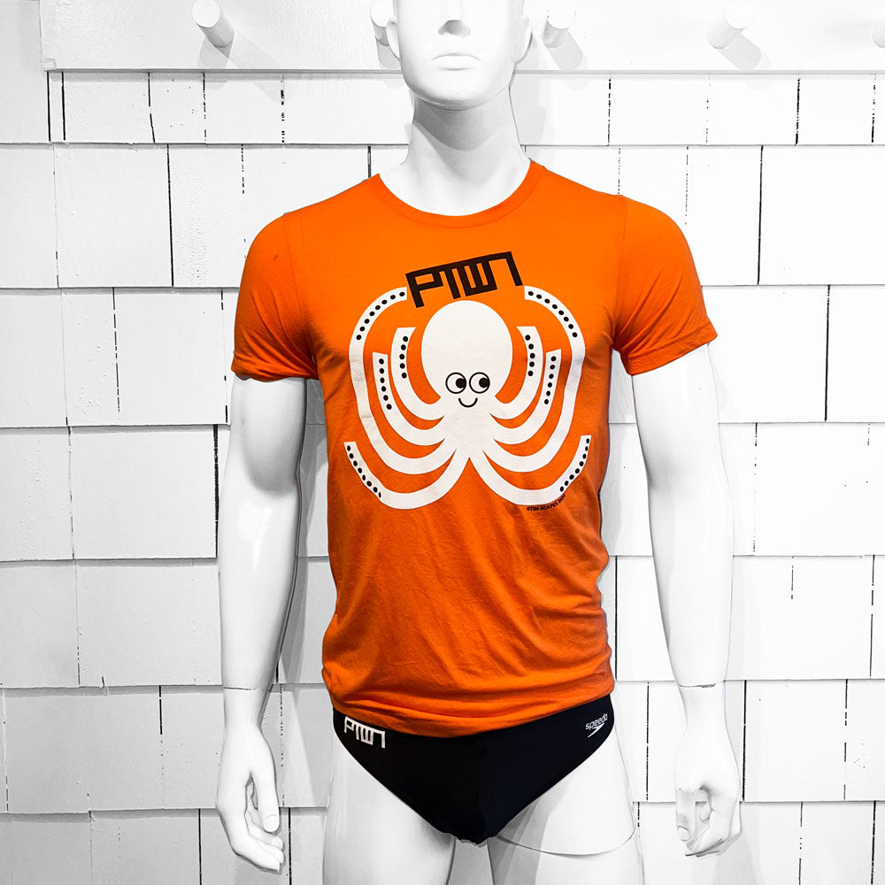 Ptown / Squiggles Tee Orange T-Shirt