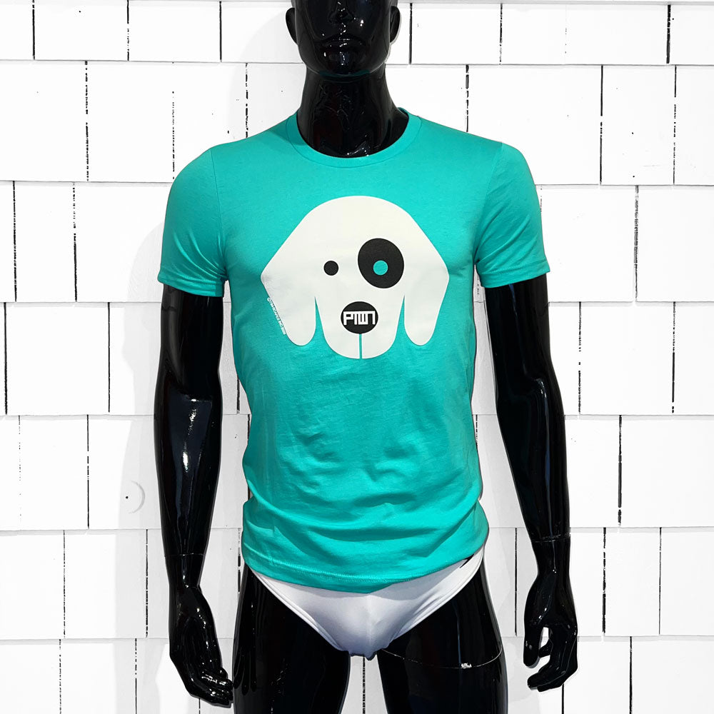 PTOWN / DOG / TEE / TEAL - T-Shirt