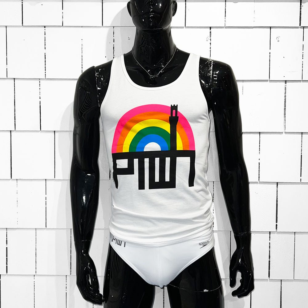 PTOWN / RAINBOW / TNK / WHITE Tank