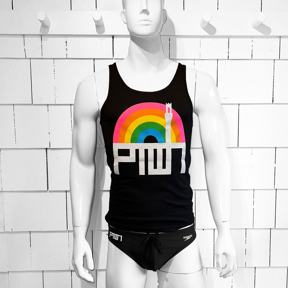 Ptown / Rainbow Tnk Black Xs Tank