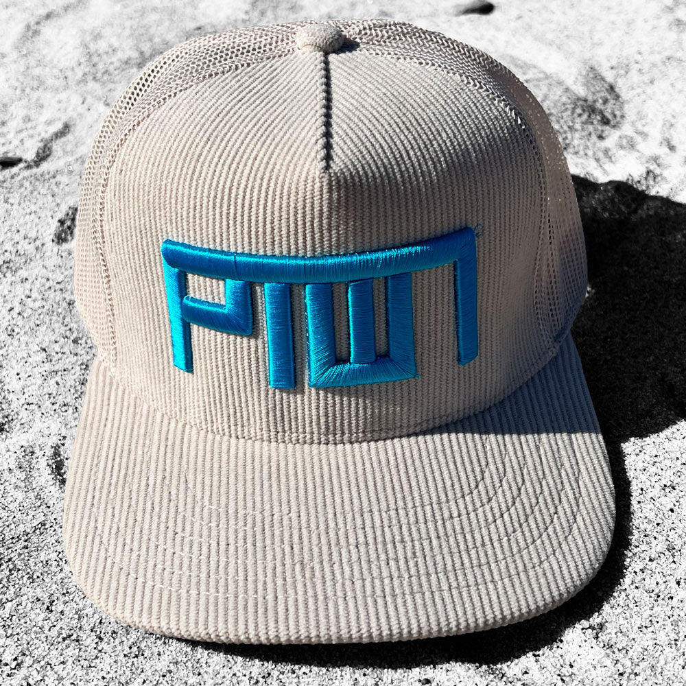PTOWN / CORDUROY TRUCKER HAT / CREAM