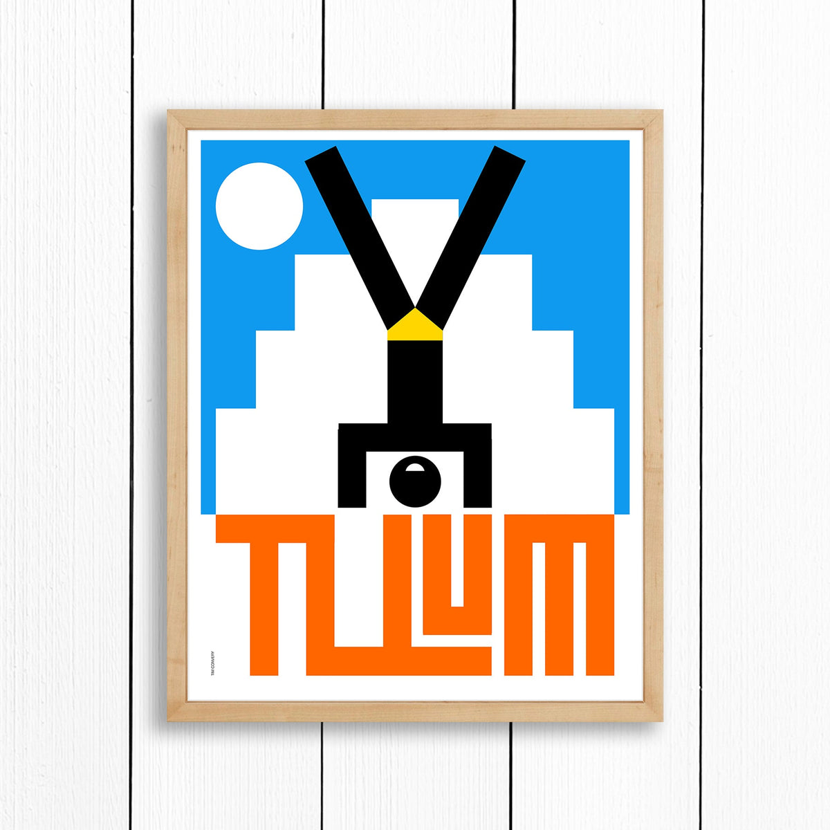 TULUM / PRINT COLOR / 16X20 / NATURAL Artwork
