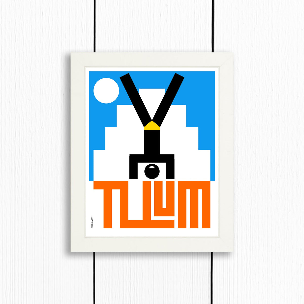 TULUM / PRINT COLOR / 8X10 / WHITE Artwork