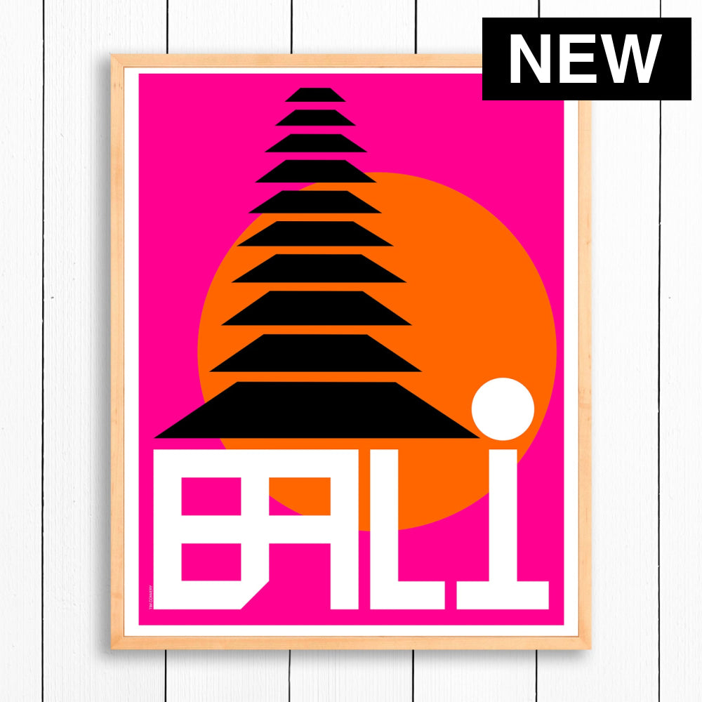 BALI / PRINT COLOR / 24X30 / NATURAL Artwork