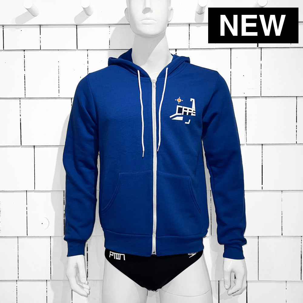 CAPE COD / HDZ / TRUE ROYAL - XS - Zip Hoodie