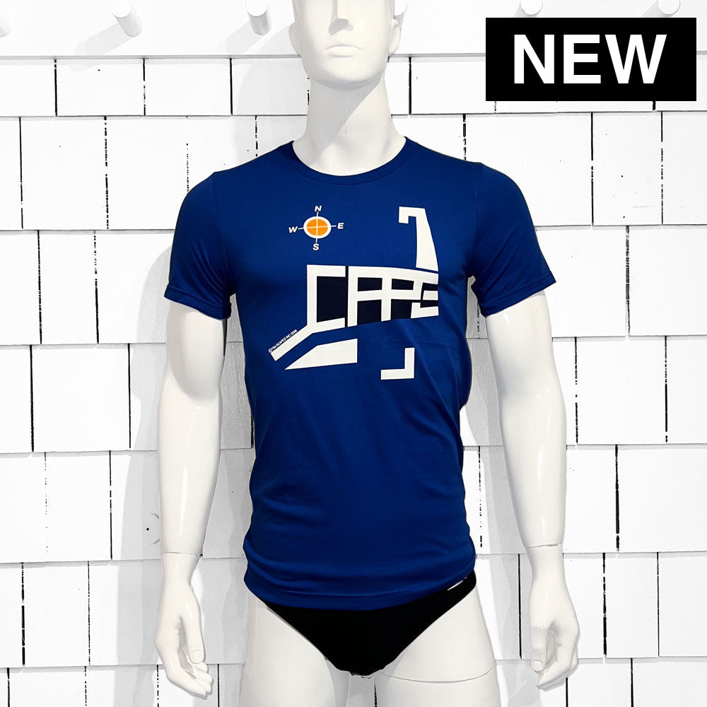 CAPE COD / TEE / TRUE ROYAL - T-Shirt