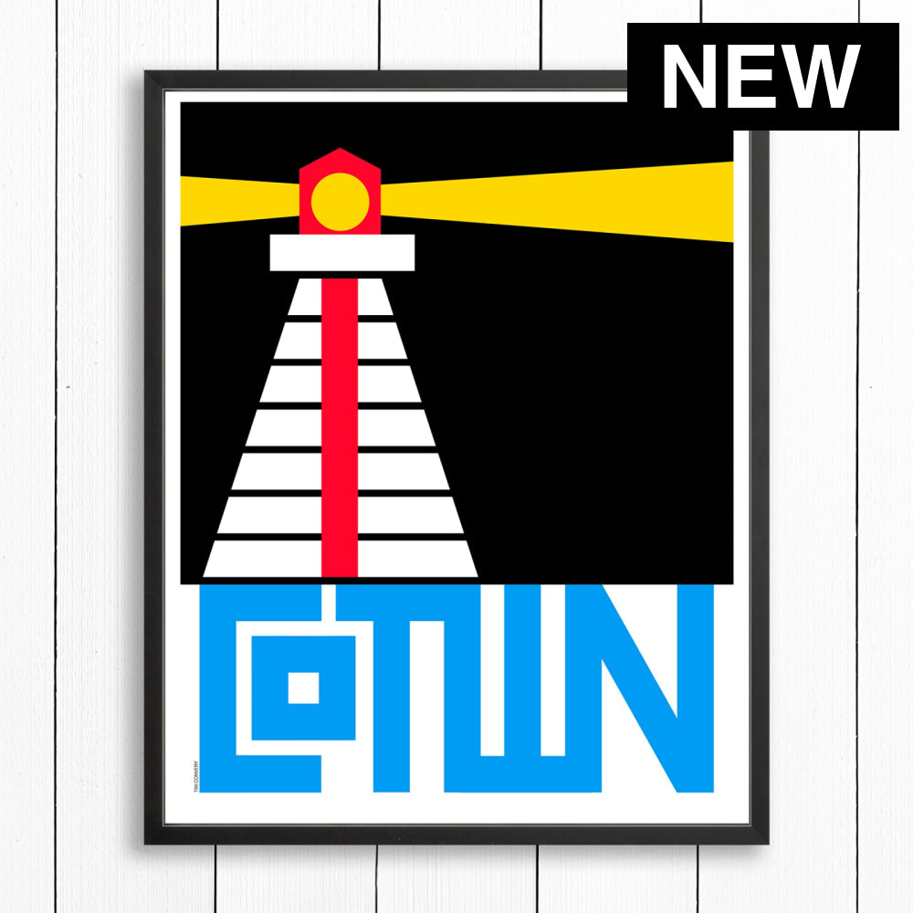 CHARLOTTETOWN PE / PRINT COLOR / 24X30 / BLACK Artwork