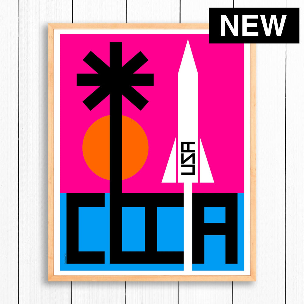 COCOA BEACH / PRINT - COLOR / 24X30 / NATURAL - Print