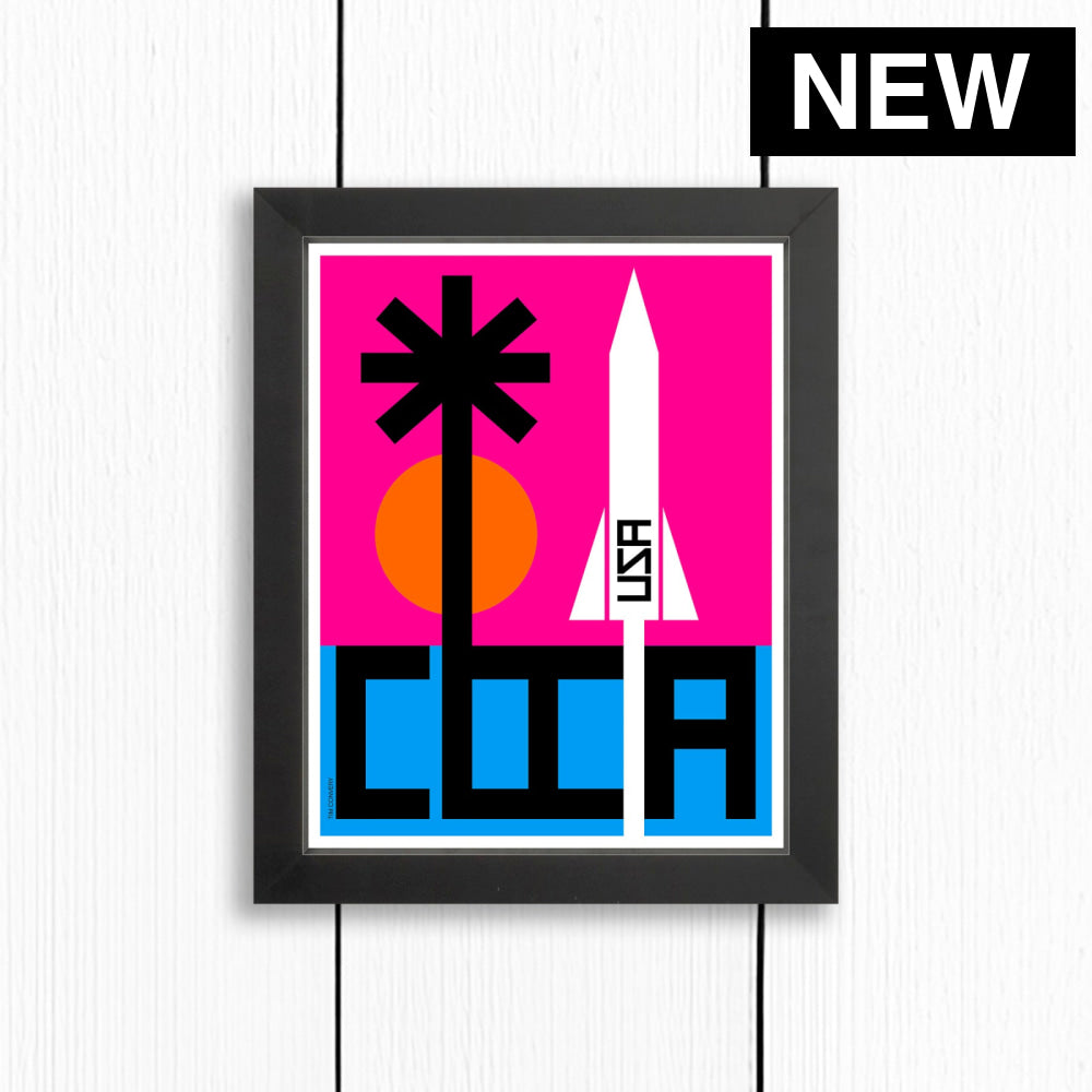 COCOA BEACH / PRINT - COLOR / 8X10 / BLACK - Print