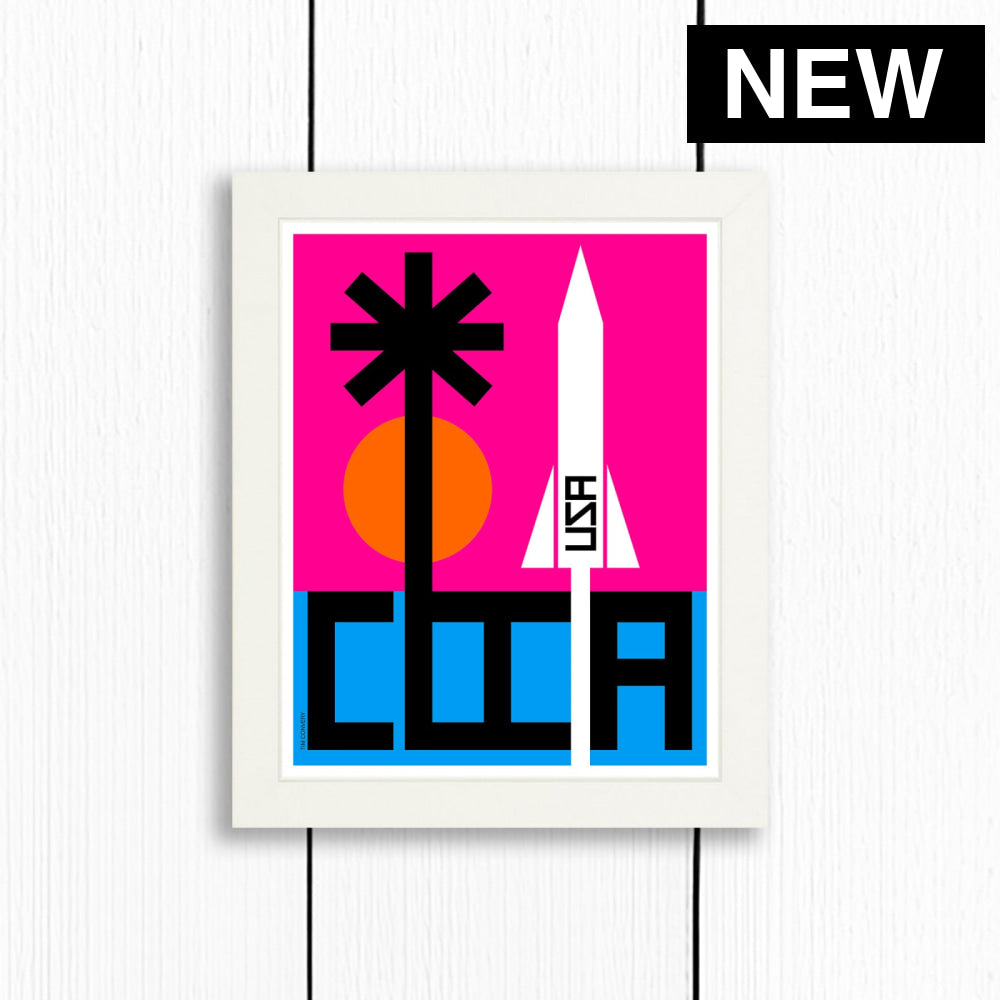 COCOA BEACH / PRINT - COLOR / 8X10 / WHITE - Print