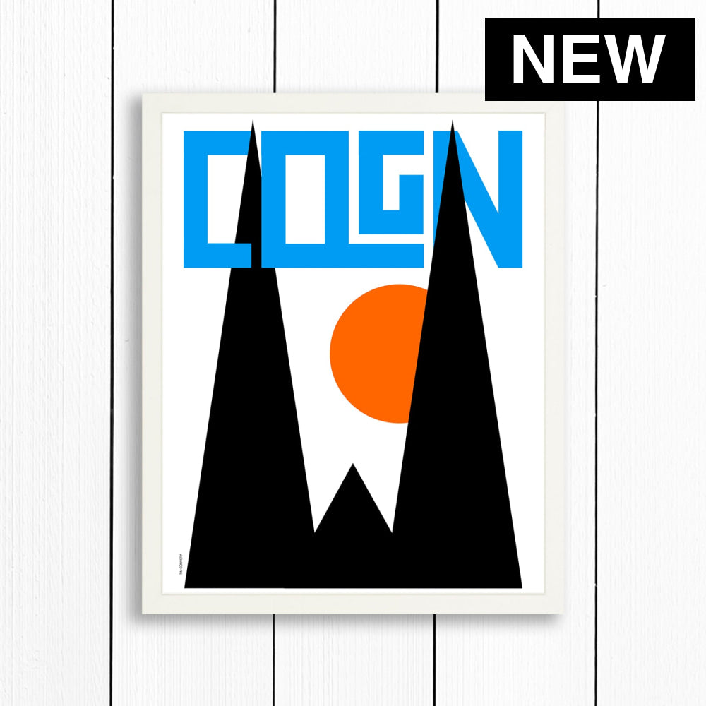 COLOGNE / PRINT COLOR / 16X20 / WHITE Artwork