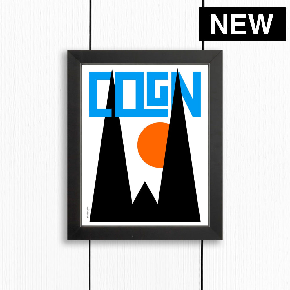 COLOGNE / PRINT COLOR / 8X10 / BLACK Artwork