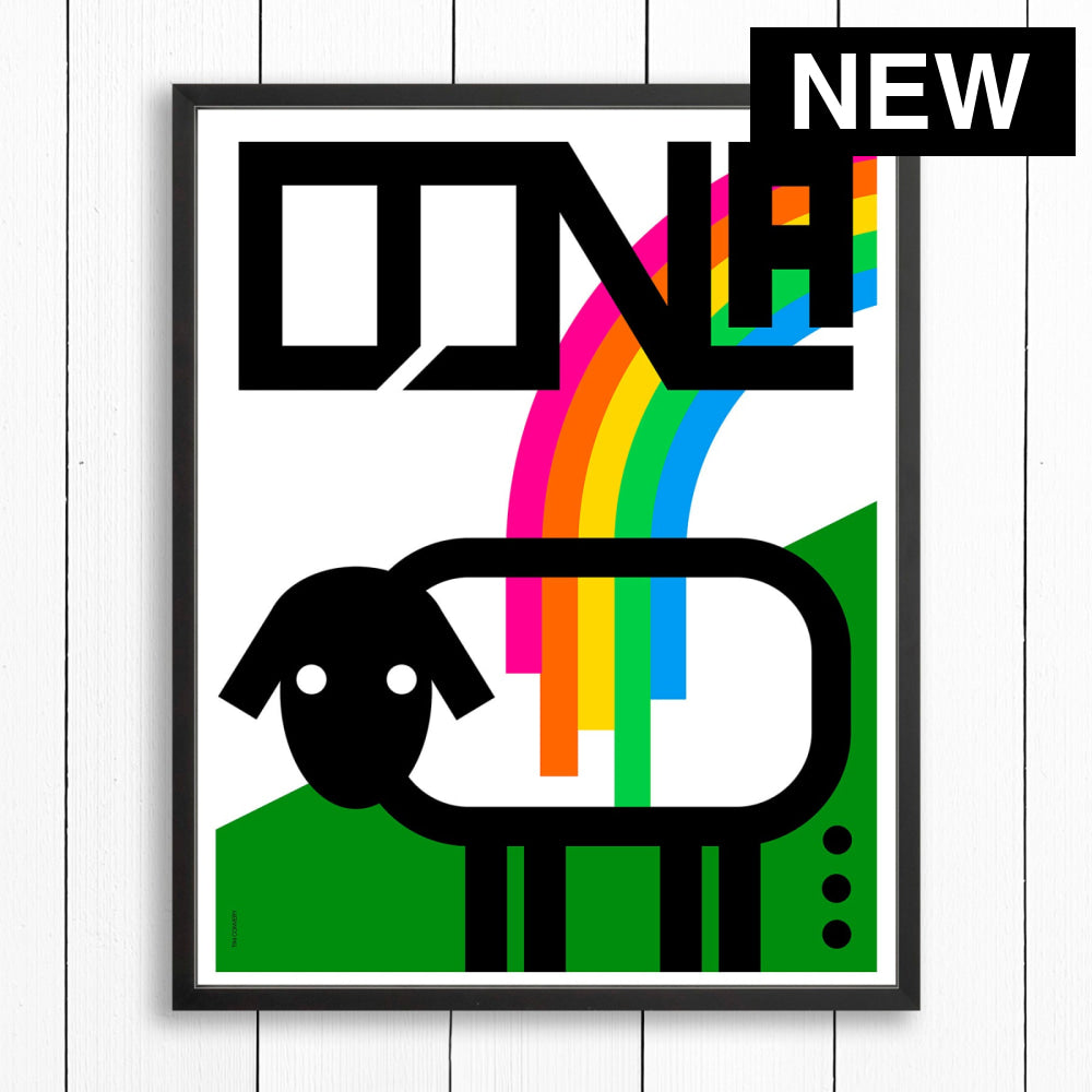 DONEGAL / PRINT COLOR / 24X30 / BLACK Artwork