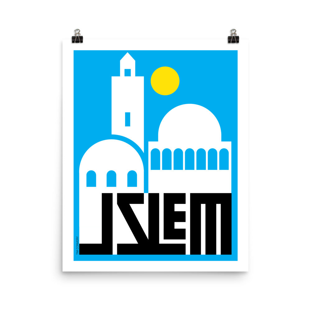 Jerusalem / 16X20 Print