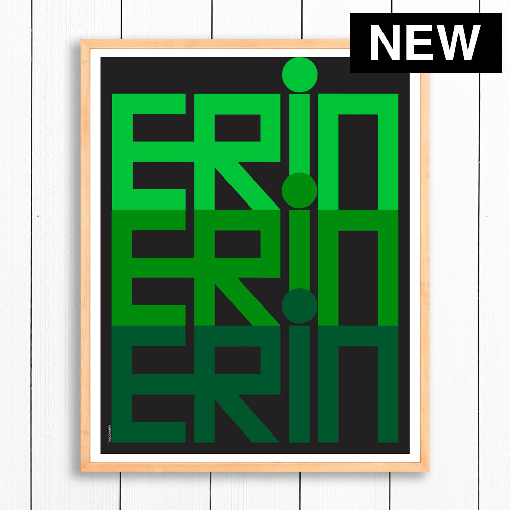 ERIN / PRINT COLOR / 24X30 / NATURAL Artwork