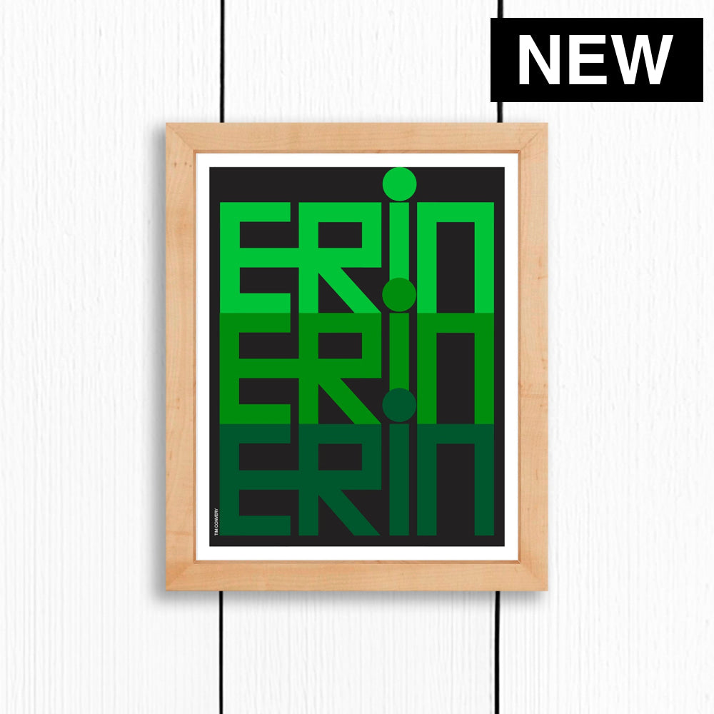 ERIN / PRINT COLOR / 8X10 / NATURAL Artwork