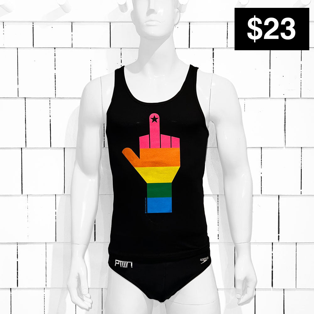 F*CK U / FASCISM / TNK / BLACK - Tank
