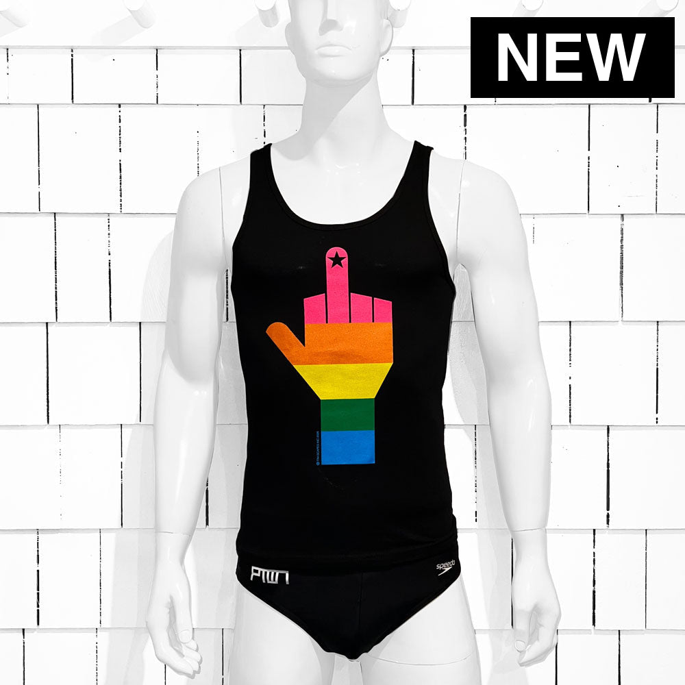 F*CK U / FASCISM / TNK / BLACK - Tank