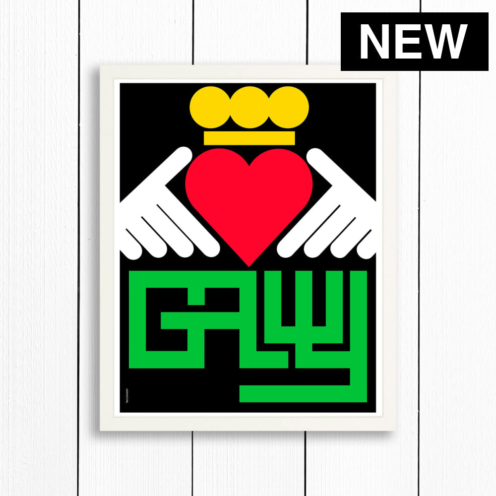 GALWAY / PRINT COLOR / 16X20 / WHITE Artwork