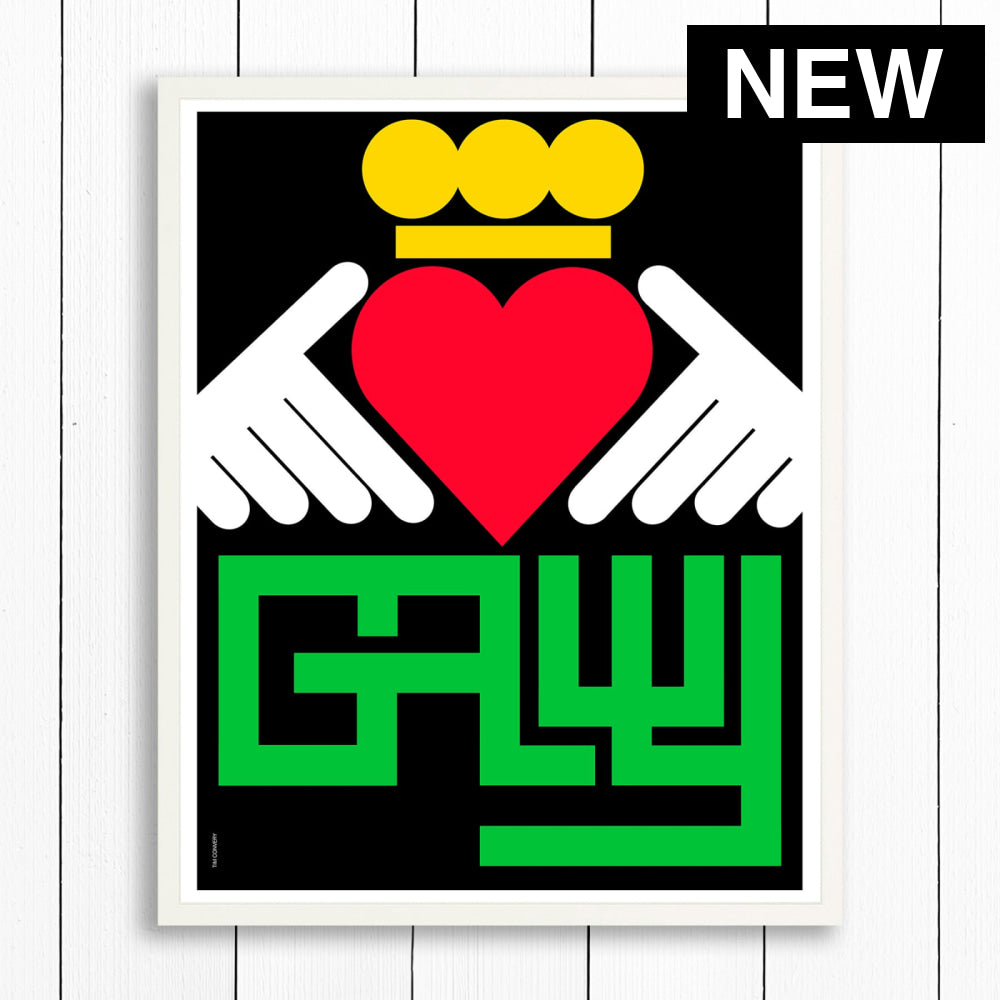 GALWAY / PRINT COLOR / 24X30 / WHITE Artwork