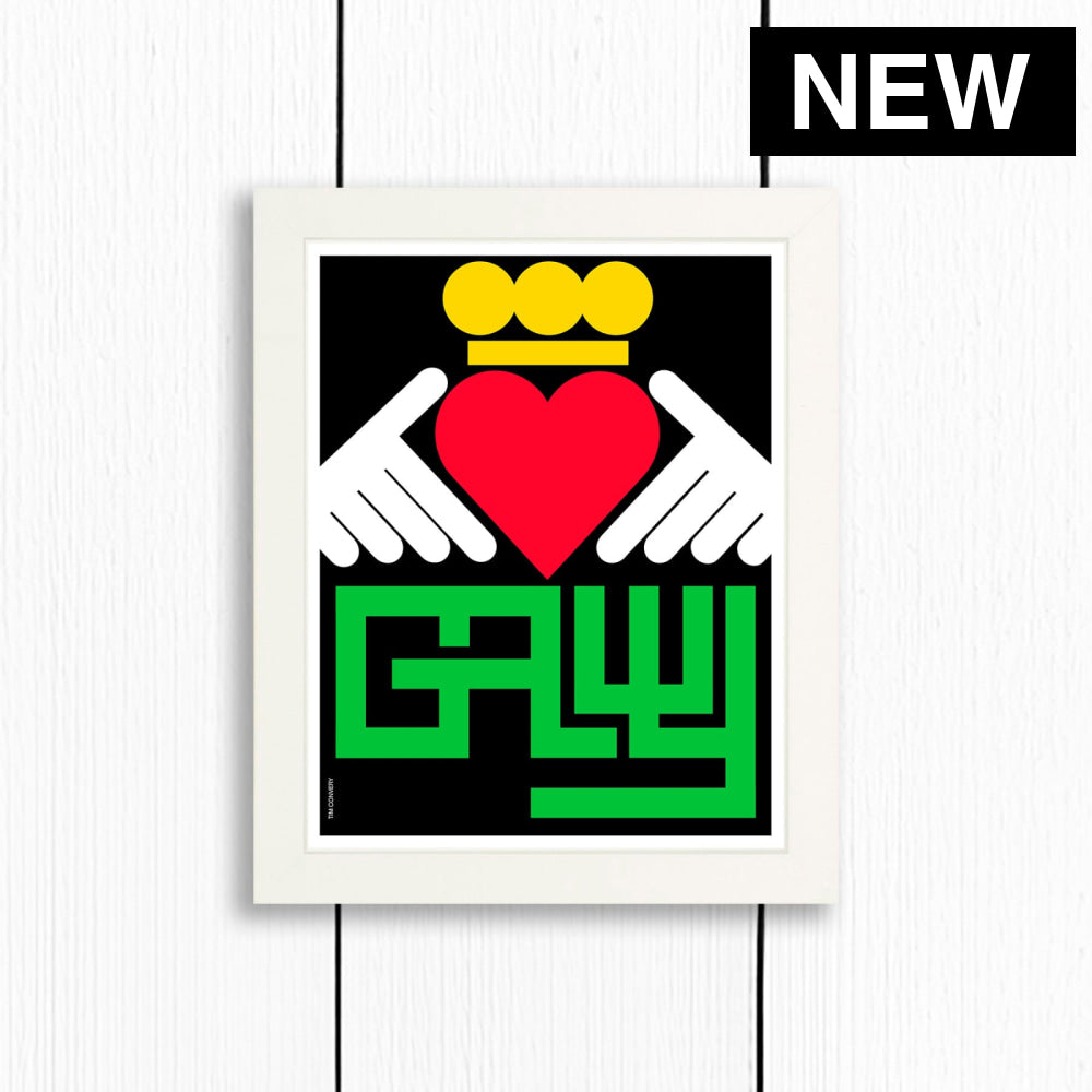 GALWAY / PRINT COLOR / 8X10 / WHITE Artwork