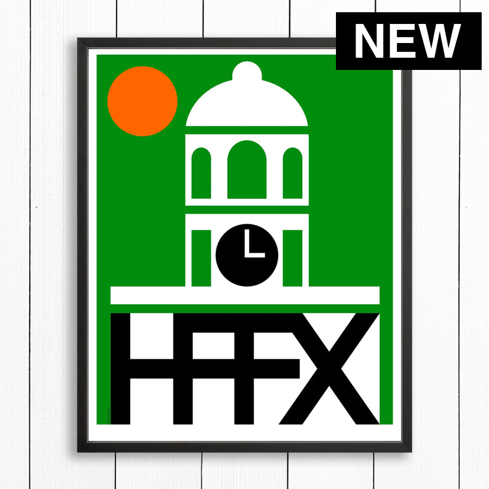 HALIFAX NS / PRINT COLOR / 24X30 / BLACK Artwork